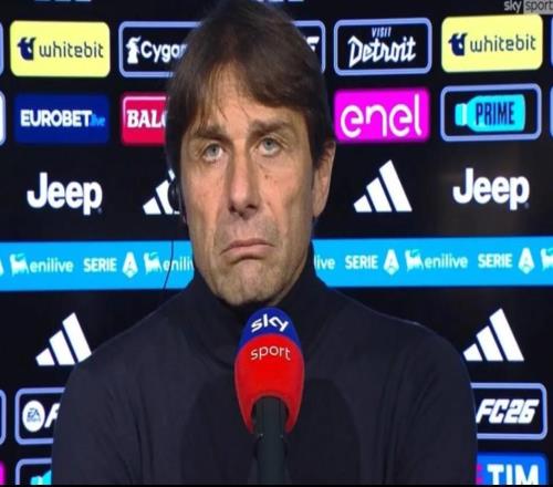 那不勒斯能否爭冠孔蒂:這話題很荒謬,我們只能微笑面對