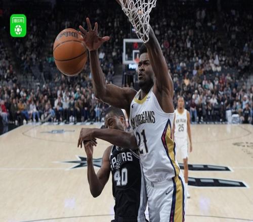 鵜鶘10495力克馬刺，錫安威廉森24+10，文班亞馬16+16