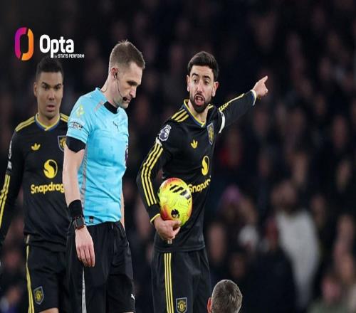 自魯尼以來，B費是首位連續兩個賽季英超助攻上雙的曼聯球員