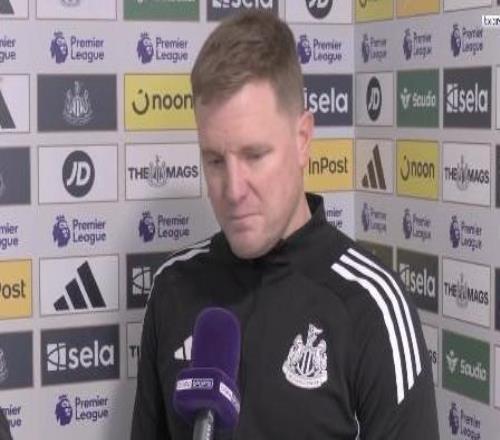 埃迪豪:在對手禁區我們做得不好,但整體表現不算很糟糕