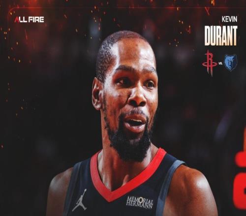 連戰(zhàn)122分鐘轟101分！37歲杜蘭特高呼熱愛拼搏1月場均28.2分太強