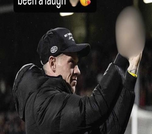 愛爾蘭球員麥克林謝場時向客隊球迷豎中指，還發文讓他們滾蛋