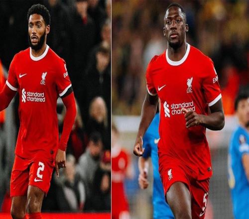 跟隊(duì)：?jiǎn)谈犒溗购涂萍{特均缺席利物浦今日訓(xùn)練