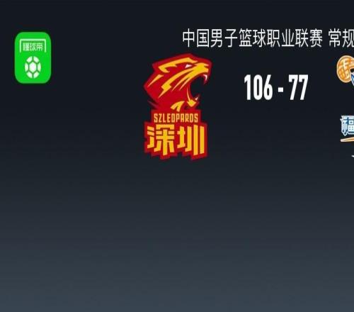 CBA戰(zhàn)報：深圳10677大勝福建取CBA5連勝，特奎維恩史密斯24+11+5