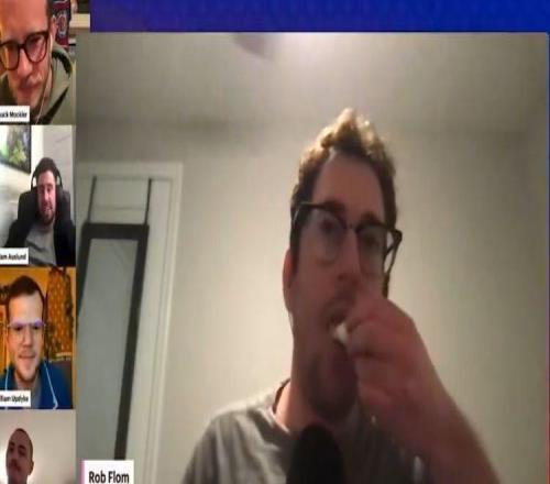 信守承諾！球迷直播吃推文：曾放話快船若打出15勝3負他就這么干