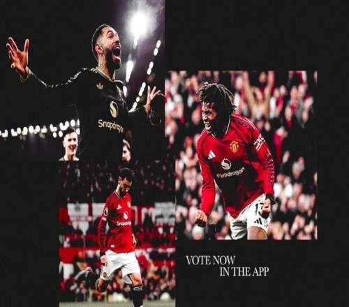 曼聯(lián)1月最佳球員候選：庫尼亞、多古、B費(fèi)