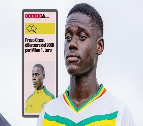 米體:米蘭75萬歐簽下簽塞內(nèi)加爾U17隊(duì)長馬利克西塞