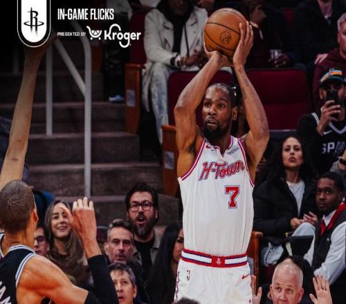 文班亚马28分16板马刺末节逆转火箭,杜兰特24分6助攻