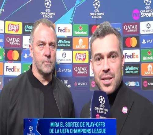 弗里克：中場(chǎng)時(shí)討論了哪些方面能做得更好滿意奧爾莫的表現(xiàn)