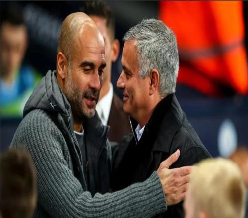 惺惺相惜！穆帥絕殺皇馬送曼城進歐冠前八瓜帥親口說謝謝