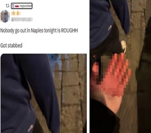 英國球迷在那不勒斯遭襲稱：“再也不會來這里了”