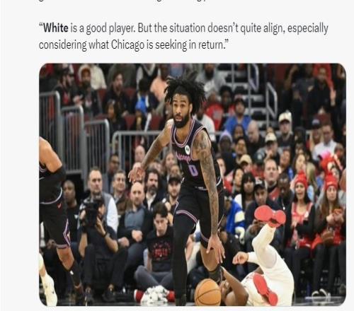 火記辟謠有意懷特：公牛要價過高顯然不合理！休媒認為不契合火箭