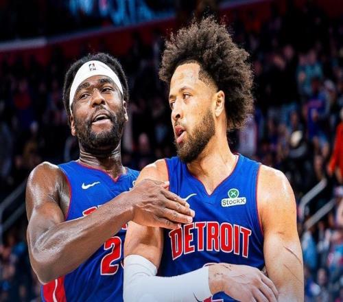 坎寧安29+11杜倫兩雙，庫里傷退23分，活塞力克勇士終結交手4連敗