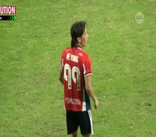 第87分鐘替補登場,35歲楊賀完成后港聯首秀
