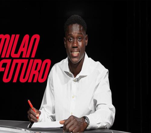 官方：米蘭簽下塞內加爾18歲中衛西塞，球員加入米蘭未來