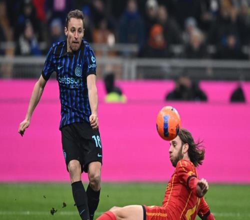 意媒：拉齊奧想2500萬歐報價弗拉泰西，但國米要價最低3500萬