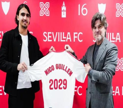 官方：塞維利亞與尼科紀廉續約曼城、巴薩和皇馬曾關注他