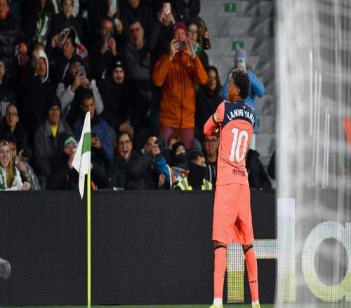 巴薩西甲50次對陣埃爾切打進100球，僅次于皇馬和馬競