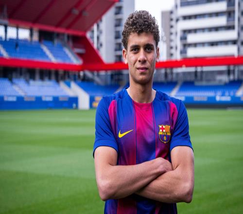 官方:巴薩租借簽下18歲埃及前鋒哈姆扎,他將效力B隊