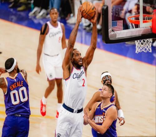 哈登缺席小卡25分8板5助攻快船戰勝太陽，狄龍22分5籃板