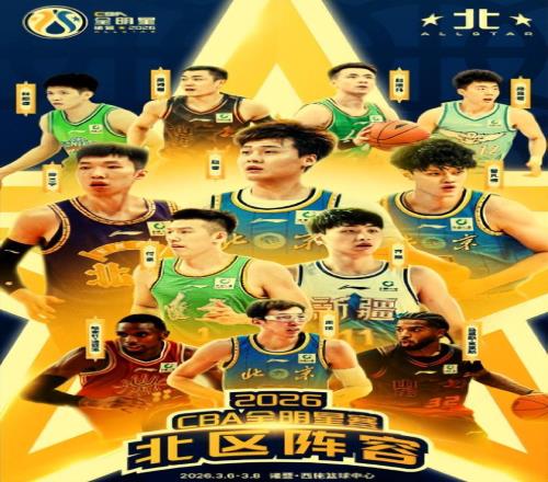 全明星完整版出爐！趙繼偉榜上有名,張鎮(zhèn)麟意外落選,首鋼力壓廣東