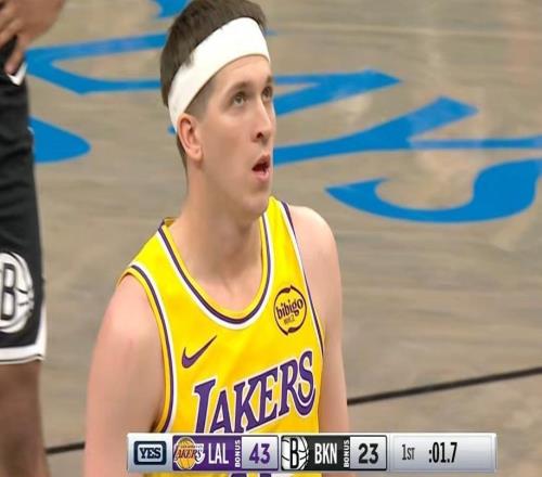 虐菜很穩！湖人125109籃網，看數據：他是頭號功臣！