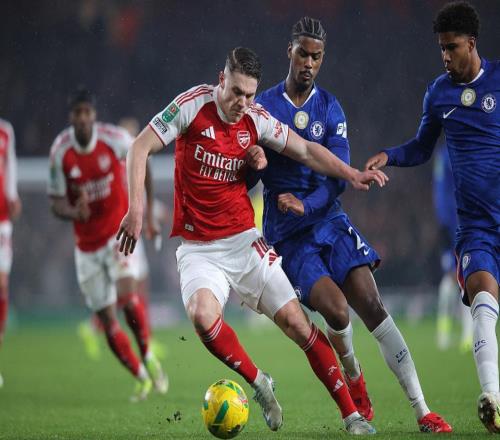 阿森納10切爾西！總比分42進(jìn)英聯(lián)杯決賽哈弗茨替補絕殺弒舊主