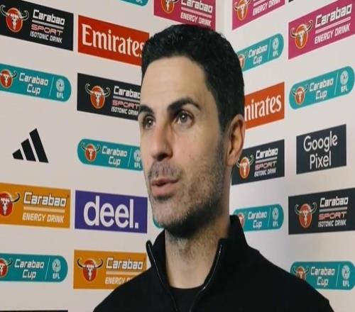 阿爾特塔：我們真的很想去溫布利，球隊配得上現在的成績