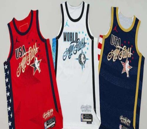 2026年全明星球衣曝光！美國隊兩款+世界隊一款：設(shè)計致敬洛杉磯