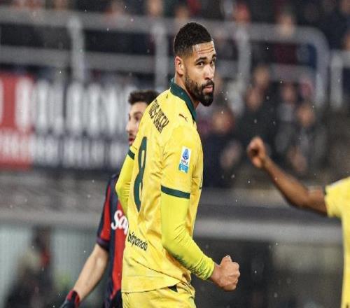 拉比奧特傳射，恩昆庫(kù)點(diǎn)射，AC米蘭30博洛尼亞22輪不敗緊追國(guó)米