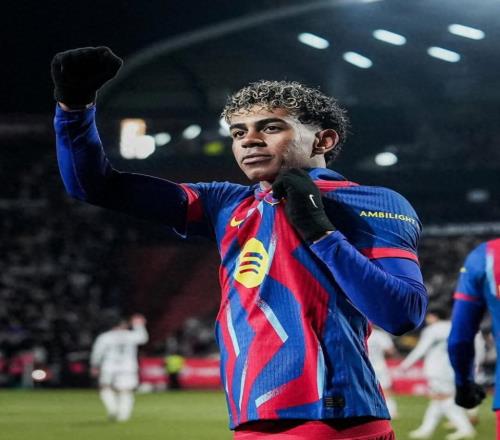 21！2億天王持續(xù)輸出，亞馬爾6戰(zhàn)獨造7球，巴薩劍指4冠王