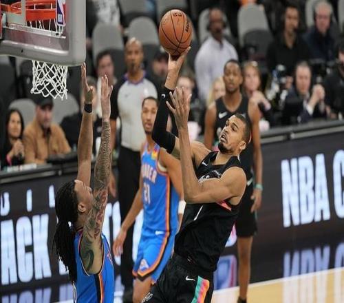 NBA純粹克星！馬刺賽季“四殺”雷霆