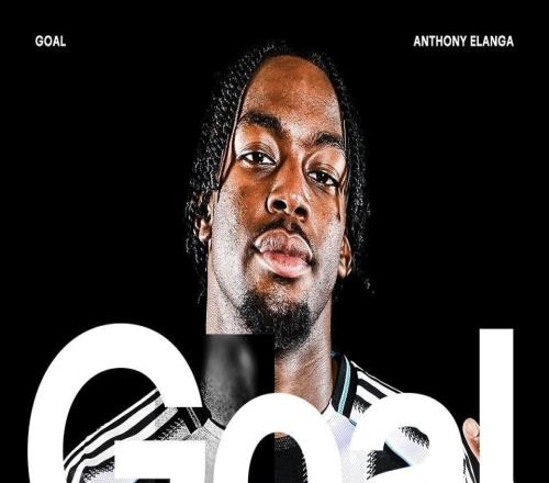 6140萬歐加盟的埃蘭加終于斬獲紐卡生涯首球，用了32場比賽