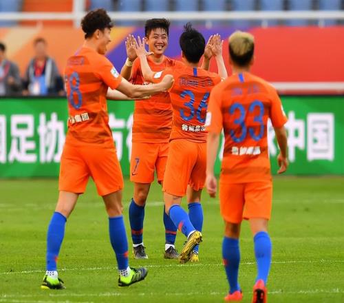 上賽季效力南通的王牌，如今魯能熱身賽進球，有望第一個通過考察