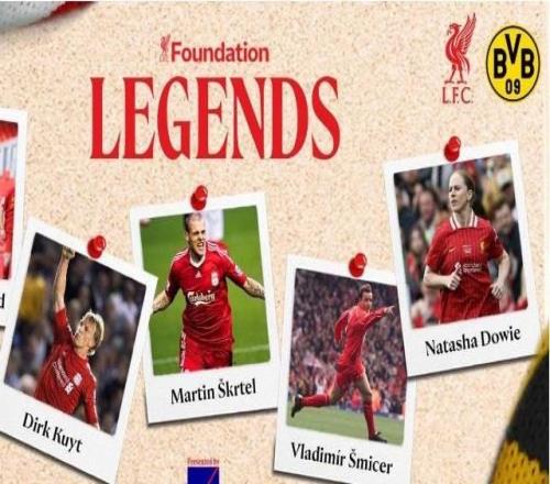 利物浦官方：庫伊特、斯科特爾等人參加對多特傳奇的慈善賽