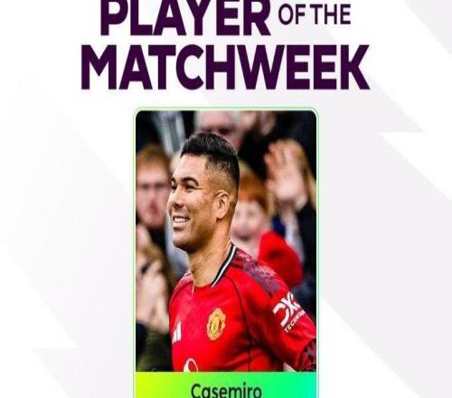 勢頭正盛，最近四輪英超最佳球員都由曼聯(lián)球員包攬