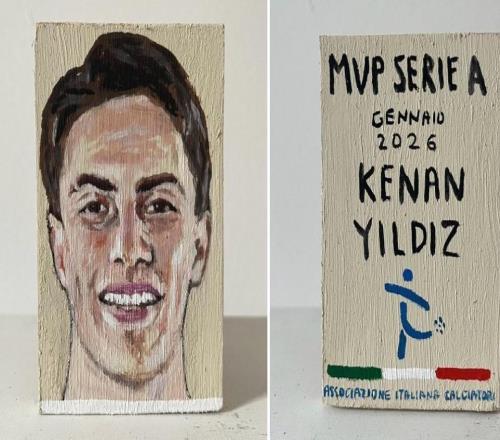 官方：伊爾迪茲當選意大利球員工會意甲1月最佳球員