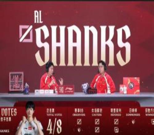 導(dǎo)播何意味AL擊敗BLG后官方將POM給到Hope但面板卻是Shanks