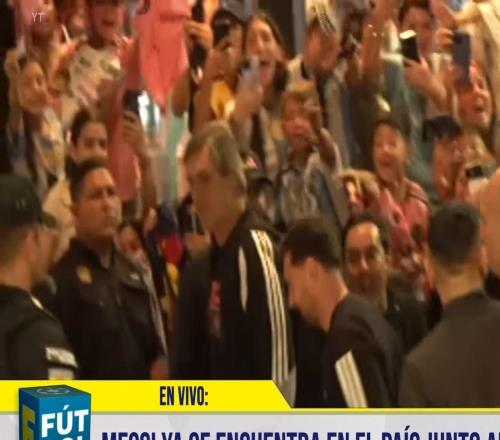 邁阿密國際全隊抵達厄瓜多爾，受到當地球迷熱烈歡迎