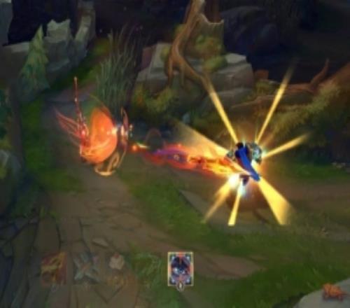 龍馬烈焰凱特琳皮膚展示：盛大煙花綻放于夜空