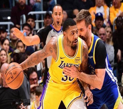 詹姆斯20分10助7失誤湖人險勝勇士！庫里缺陣全明星，肯納德10分