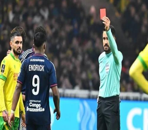 5場5球好狀態被打斷，皇馬外租小將恩德里克染紅