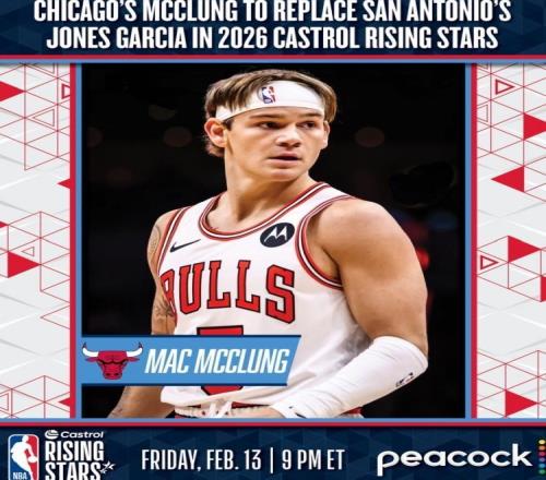 NBA官宣：3屆扣籃王麥克朗頂替加西亞打新秀賽無緣沖扣籃4連冠