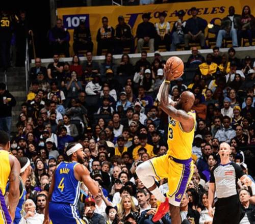 大逆轉！湖人復仇勇士創神跡，詹姆斯連創4大紀錄，4大球星缺陣