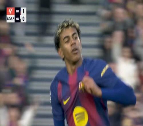 亞馬爾連續(xù)5場(chǎng)破門，刷新巴薩一線隊(duì)生涯最長(zhǎng)進(jìn)球紀(jì)錄