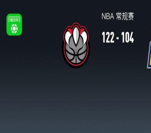 NBA戰報：猛龍122104步行者，斯科蒂巴恩斯25+14+6