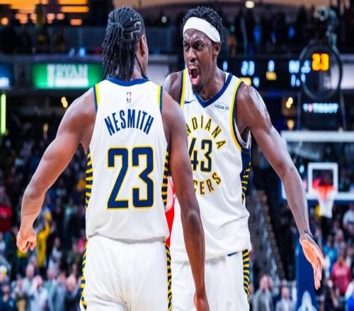 巴恩斯25+14+6+2+4完爆西卡，二輪秀替補(bǔ)飆17分，猛龍四殺步行者