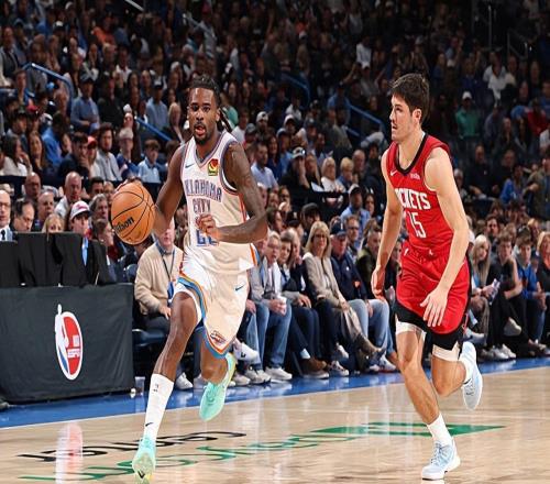 不只是防守大閘！得到足夠球權的雷霆后場新星直接打爆了火箭