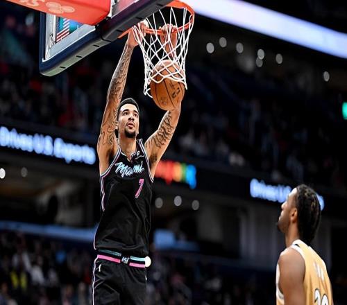 虐菜局確實打得輕松寫意，但熱火內線新星的穩定性還是差了一些