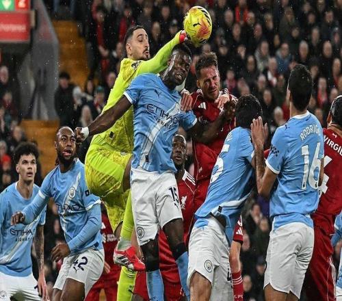 曼城21利物浦哈蘭德點(diǎn)球絕殺